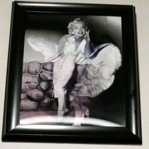 Marilyn Monroe framed 3D wall decor $35 each